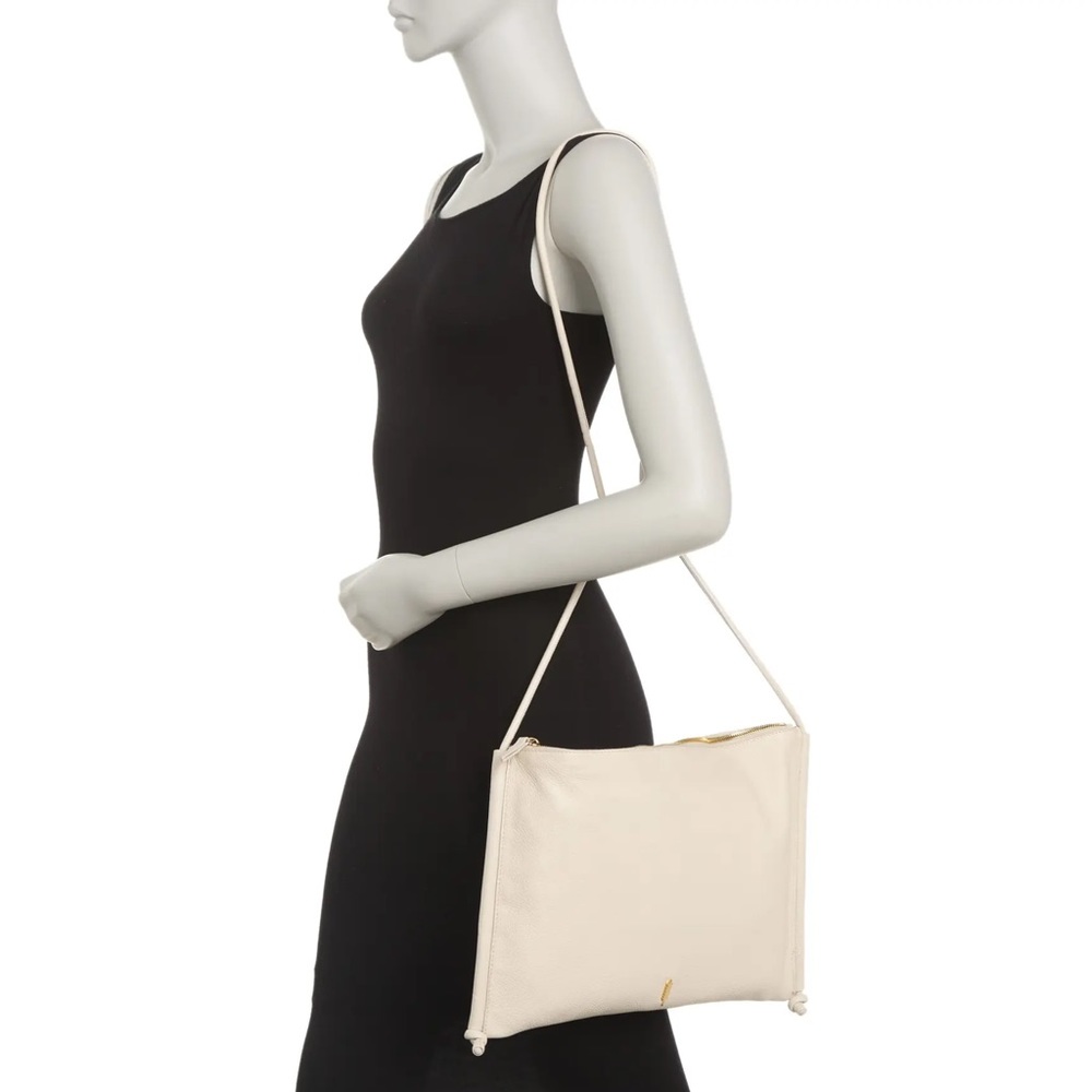 Thacker Lily Large Ivory Crossbody Bag